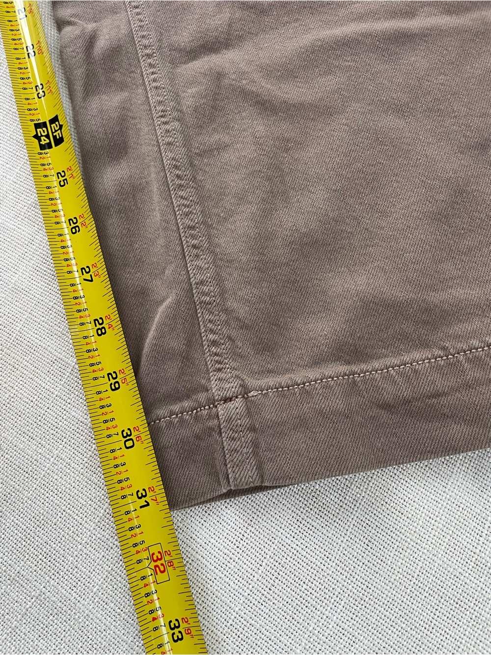 American Eagle Outfitters Women’s Super High-Rise Baggy Wide Leg Taupe Brown 6R - Picture 8 of 13